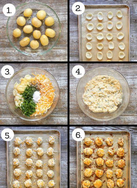 These mini cheesy twice-baked potatoes are the perfect appetizer for the holidays and have extra zing thanks to a dollop of dijon! Loaded Mini Baked Potatoes, Mini Baked Potato Bites, Mini Twice Baked Potatoes Appetizers, Mini Stuffed Potatoes, Mini Potato Bites, Savory Tea Snacks, Mini Loaded Potatoes, Mini Potato Appetizers, Mini Baked Potatoes Appetizers