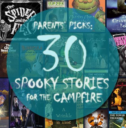 What story will you be reading around the campfire this summer? See our #RaiseaReader blog for 30 spooky titles parents love to read aloud under the stars. #kidsbooks Halloween Reads, Library Newsletter, Classroom Book Clubs, Kindergarten Technology, Campfire Fun, Spooky Books, Story To Read, Campfire Games, Traveling With Children