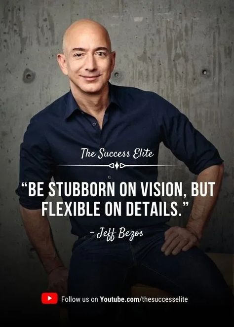 Top 30 Jeff Bezos Quotes On Being A Successful Entrepreneur | Enterprenure Quotes, Jeff Bezos Quotes, Successful Entrepreneur, Billionaire Quotes, Entrepreneur Quotes Mindset, Empire Quotes, Forbes Quotes, Successful People Quotes, Jeff Bezos