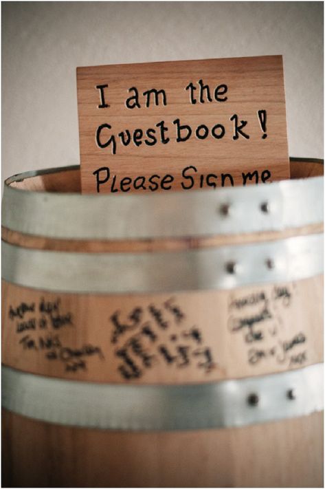 Barrel Guest Book, Wine Barrel Guest Book, Wedding Signs Vintage, Wedding Guest Book Table, Barrel Wedding, Vintage Wedding Signs, Retirement Ideas, Guest Book Table, Rustic Wedding Bouquet