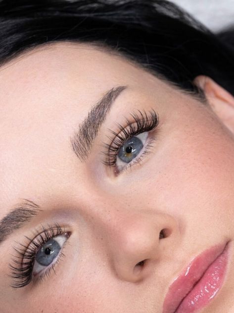 Natural Eyelash Extensions Round Eyes, Natural Full Set Lash Extensions, Long Wispy Lash Extensions, Elegant Lash Extensions, Classic Lash Extensions Styles Natural, Doe Eyelash Extensions, Lash Extensions Styles Hooded Eyes, Eyelash Extensions Open Eye, Classic Lash Extensions Styles Doll Eye