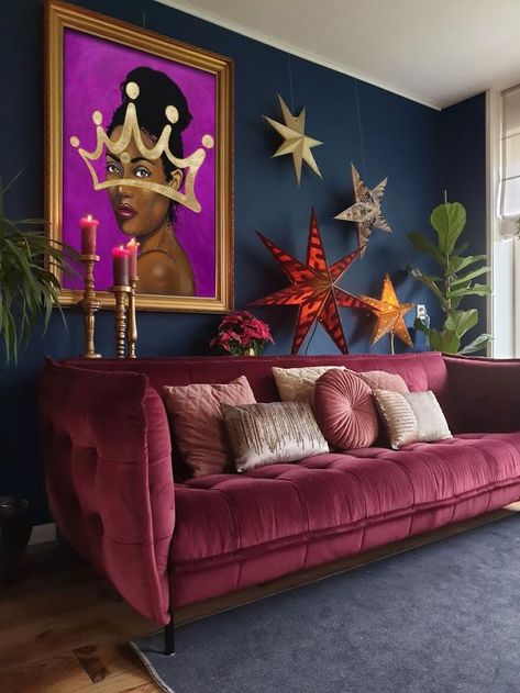 Smittybones: It's All About The Crown (7 Pics) Colorful Eclectic Living Room, Bold Interior, Eclectic Living Room, Kitchen Cleaning, Eclectic Interior, Living Room Inspo, A Living Room, Eclectic Home, Eclectic Decor