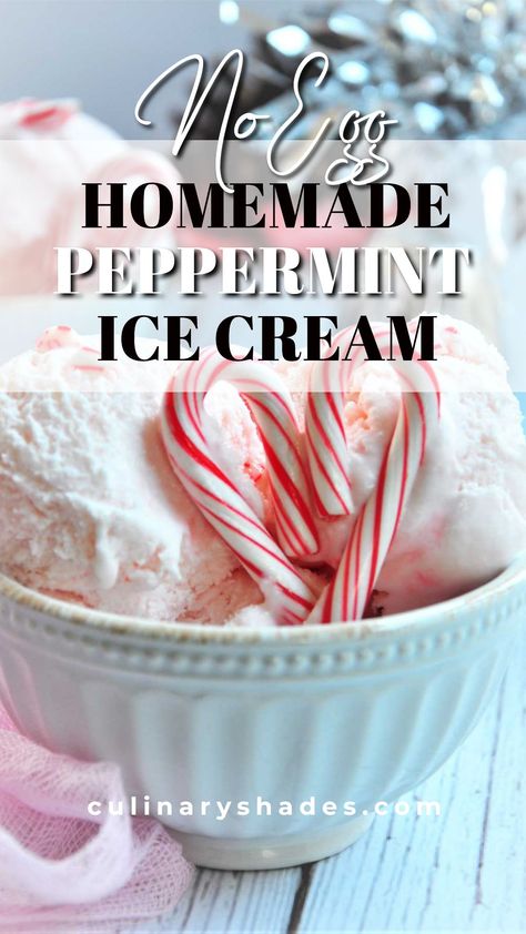 Peppermint Ice Cream Recipe, Peppermint Stick Ice Cream, Cookies Cream Ice Cream, Cuisinart Ice Cream Maker, Cuisinart Ice Cream, Peppermint Ice Cream, Christmas Peppermint, Ice Cream Maker Recipes, Cream Ice Cream