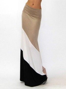 Cheap Maxi Skirts, Maxi Pencil Skirt, Cheap Womens Fashion, Full Maxi Skirt, Womens Maxi Skirts, Long Skirts For Women, Women Skirts, Straight Skirt, Gray Skirt