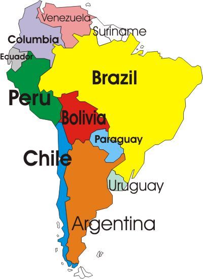 Nice Map, South America Map, Map Skills, Amazing Maps, South American Countries, Rio Olympics, Travel Reading, South America Travel, Travel South