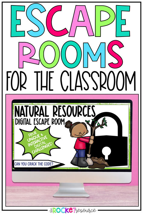 Looking to jump into the escape room trend and try classroom escape room puzzles? In this blog post, I am sharing some of my favorite classroom escape room ideas for elementary Classroom Escape Room, Escape Room Ideas, Escape Room Puzzles, Escape Room, In The Classroom, The Classroom, Rocket, Room Ideas, Blog Post