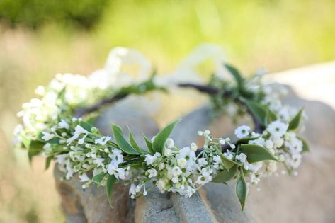 Baby Breath Flower Crown, Flower Garland Hair, Bridesmaid Crown, Flower Girl Tiara, Floral Headpiece Wedding, Flower Crown Bridesmaid, Pink Flower Headband, White Flower Crown, Bridal Floral Crown