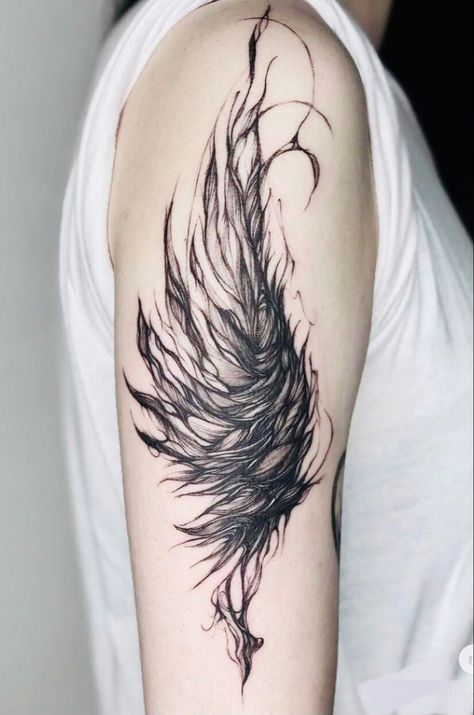 Raven Tattoo Men, Crow Tattoo For Men, Wings Tattoo Meaning, Mundo Hippie, Crow Tattoo Design, Colour Tattoo For Women, Juice Tattoo, Mens Body, Tattoos Men