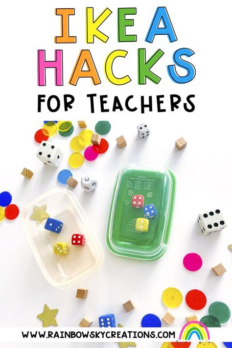 Here are some of our favourite teacher hacks from Ikea (just make sure you read to the end before you jump in your car to head to your local store!).... Ikea Classroom, Planning School, Classroom Organization Elementary, Classroom Planning, Prek Teacher, Favourite Teacher, Teacher Helper, Playbased Learning, Special Education Elementary