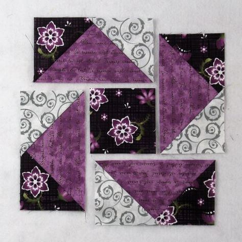 How to Sew the Easy Night Vision Quilt Block – fabric-406 Quilt Blocks Easy, Flying Geese Quilt, White Quilts, Quilting Designs Patterns, Block Quilt, Scrappy Quilt Patterns, Quilt Sewing Patterns, Quilt Square Patterns, Quilt Block Patterns Free