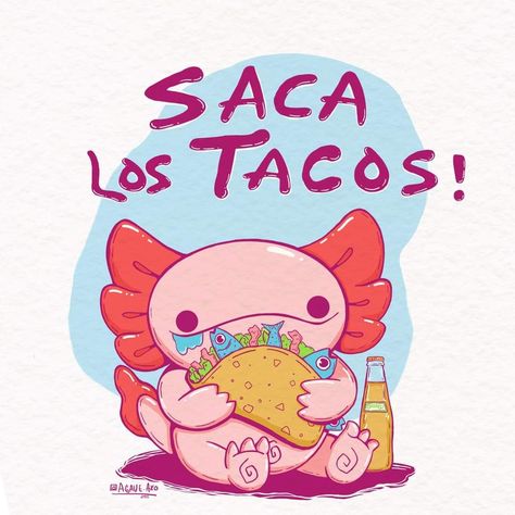 Dia De Los Muertos Decorations Ideas, Axolotl Cute, Cute Animal Drawings Kawaii, Apple Watch Wallpaper, Paper Crafts Origami, Mexican Art, Cute Animal Drawings, Anime Chibi, Watercolor Illustration