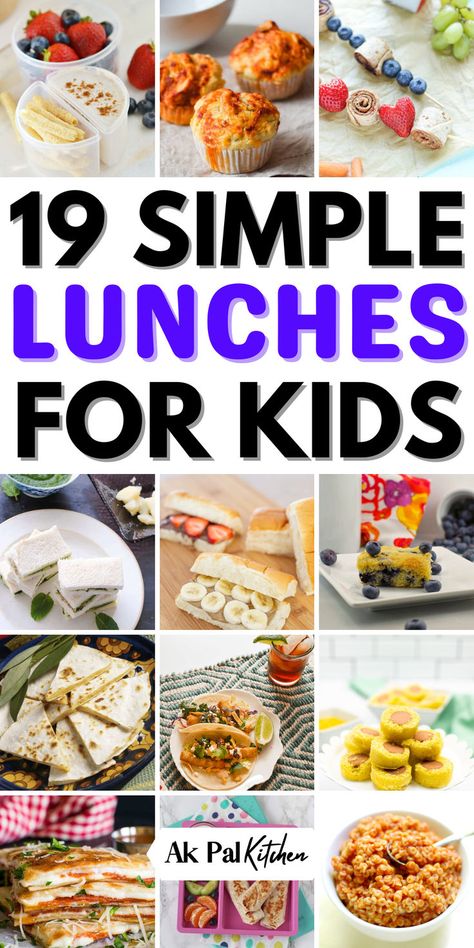 Lunches for kids can be both fun and nutritious. Discover healthy lunchbox ideas and easy school lunches that make meal prep a breeze. Explore creative lunchbox meals and bento box lunches for kids that they'll love. Find allergy-friendly school lunches and nut-free lunch ideas. Make-ahead school lunches save time, while simple lunch recipes for kids ensure variety. Perfect for picky eaters, these high protein lunches are amazing. Homemade lunchables for kids complete your lunch planning. Quick Lunches For Kids, Simple Lunch Ideas For Kids, Bento Box Lunches For Kids, Simple Lunch Ideas, Bento Box Lunches, Lunches For Kids, Fun Kid Lunch, Easy Lunches For Kids, Kids Lunch Box Meals