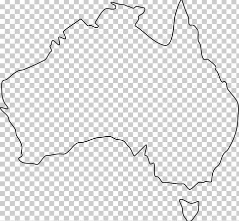 Australia Outline, Australia Continent, World Map Outline, Australian Maps, Transparent Background Image, Map Outline, Map World, Australia Map, White Blank