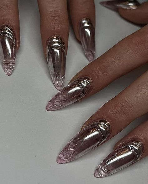 Nails, Nails, Nails All Nails, Grey Nail Art, Grey Nail, Gray Nails, F U, Nails Nails, Nails Art, Makeup Nails, Nail Designs