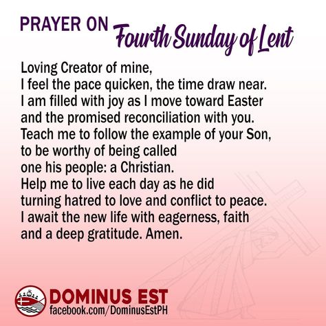 Third Sunday Of Lent, Fourth Sunday Of Lent, Week Blessings, Lent Prayers, First Sunday Of Advent, Sunday Worship, Blessed Sunday, Ash Wednesday, Lord Jesus Christ