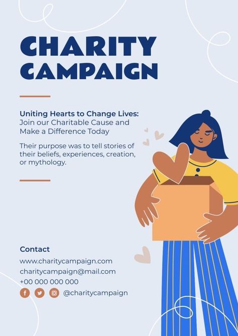 Hand-drawn Creative Charity Campaign Poster Charity Campaign Poster, Charity Poster Ideas, Donation Poster Charity, Charity Event Poster, Dog Event, Charity Campaign, Charity Poster, Art Competition Ideas, Winter Campaign