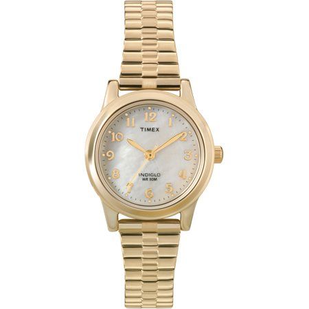 Timex Women's Essex Avenue Watch, Gold-Tone Stainless Steel Expansion Band Timex Watch Women, Ladies Dress Watches, Timex Watches, Skeleton Watches, Watch Women, Kids Watches, Watch Sale, Watch Collection, Stainless Steel Bracelet