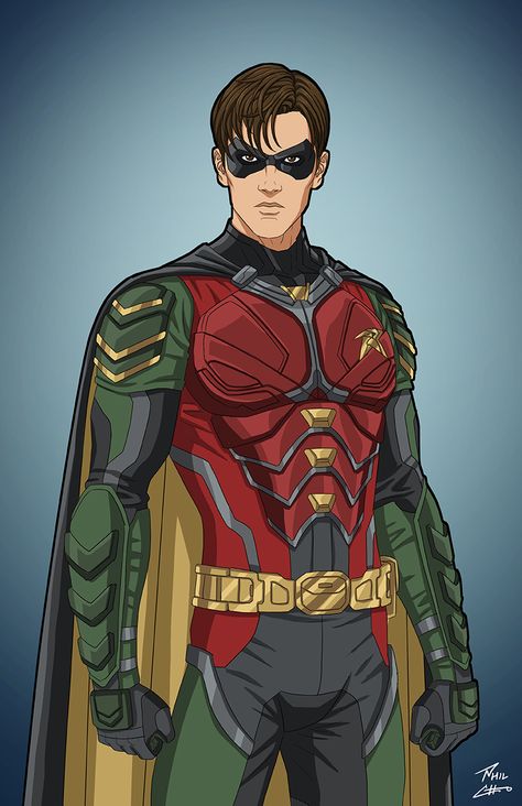 Phil Cho on Twitter: "#Robin (Brenton Thwaites) from the Titans TV series https://t.co/7gi4upZO28" / Twitter Robin Superhero, Robin Suit, Robin Wallpaper, Dc Wallpaper, Chris O Donnell, Batman Characters, Robin Batman, Gotham Characters, Robin The Boy Wonder