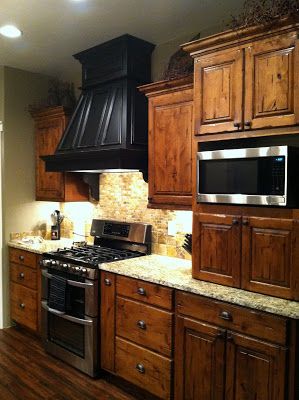 Rustic knotty alder kitchen cabinets. Knotty Alder Kitchen Cabinets, Knotty Alder Kitchen, Cabinet Makeover Ideas, Alder Kitchen Cabinets, Alder Kitchen, Kitchen Cabinet Makeover, Rustic Kitchens, Rustic Kitchen Cabinets, Cabinets Makeover