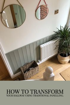 Hallway Panelling Ideas, Small Hallway Decorating, Tongue And Groove Wall, Cottage Hallway, Hallway Panelling, Stair Paneling, Entrance Hall Decor, Tongue And Groove Walls, Hallway Colours