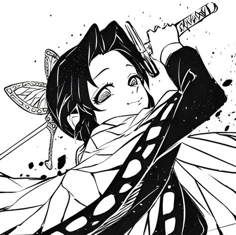 Shinobu Manga Wallpaper, Demon Slayer Manga Pfp, Shinobu Kochou Pfp, Kimetsu No Yaiba Pfp, Shinubo Kochou Pfp, Shinobu Manga Panel, Demon Slayer Shinobu Manga Panel, Shinobu Pfp Manga, Shinobu Kochou Manga