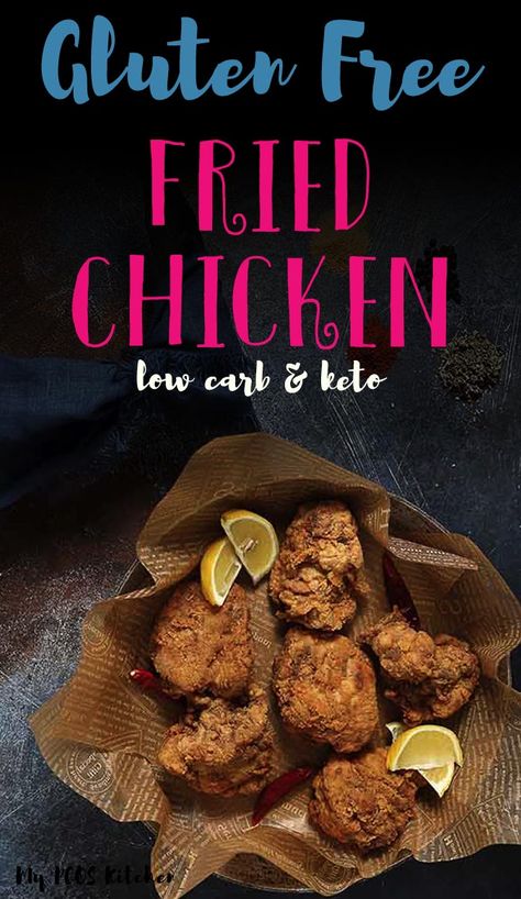 Chicken Varieties, Low Carb Fried Chicken, Wild Diet, Gluten Free Fried Chicken, High Protein Muffins, Montana Kitchen, Whey Protein Recipes, Muffins Blueberry, Shake It Up