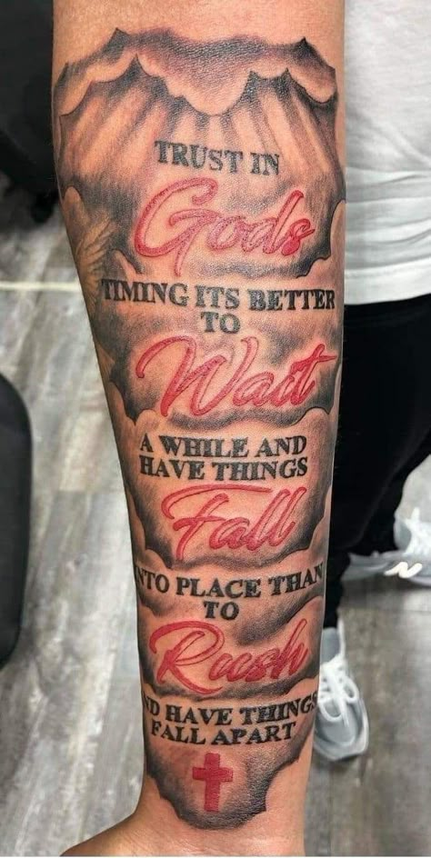 Pin by braylen Johnson on Quick Saves in 2022 | Forearm tattoo quotes, Hand tattoos for guys, Cloud tattoo sleeve Calf Sleeve Tattoo, Cloud Tattoo Sleeve, Family Tattoos For Men, Forearm Tattoo Quotes, Tattoo Quotes For Men, Half Sleeve Tattoos Forearm, 16 Tattoo, Verse Tattoos, Men Tattoos Arm Sleeve