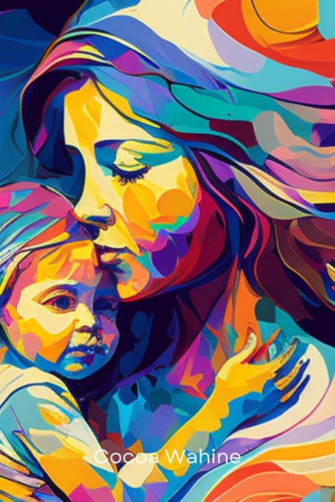 Mother Protecting Child, Protective Hug, Motherhood Artwork, Mother Child Painting, Mother Holding Child, Mother And Baby Paintings, Mother And Child Drawing, Mother And Child Art, Samsung Gadgets