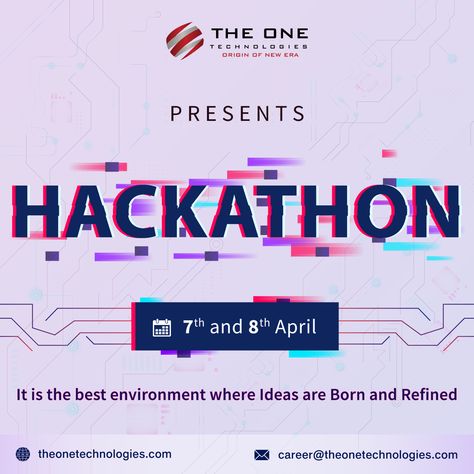 Start shuffling your coding notes, make a journal of your ideas, and grab the opportunity to showcase your intellect in the coming Hackathon organized by The One Technologies. #Hackathon #Hackathon2023 #TheOneTechnologies Hackathon Design, Hackathon Poster, Coding Notes, Make A Journal, College Club, Cloud Security, Grab The Opportunity, Poster Idea, Good Environment