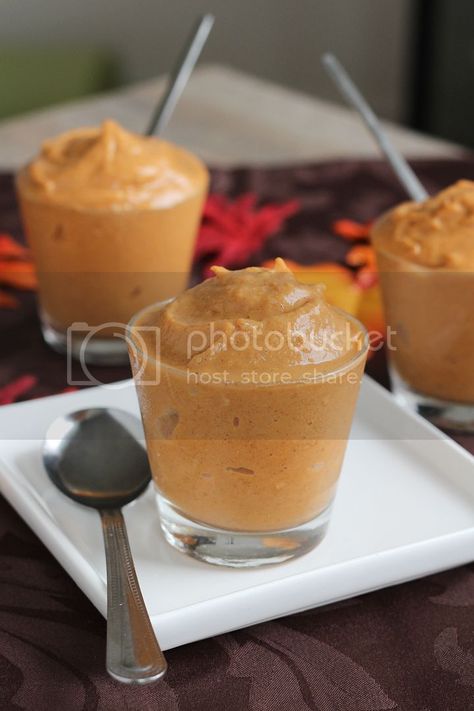 Healthy Pumpkin Mousse, Pumpkin Mousse, Pumpkin Flavor, Healthy Pumpkin, Delicious Desserts, Gingerbread, I Love