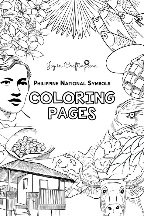 Free printable coloring pages for students to learn about Philippine National Symbols while being creative. Nationalism Poster Philippines, Anti Corruption Drawing Ideas, Buwan Ng Wika Drawing, Philippine Culture Poster, About Philippines, Filipino Sun, Sun Coloring Pages, History Drawings, Filipino Art