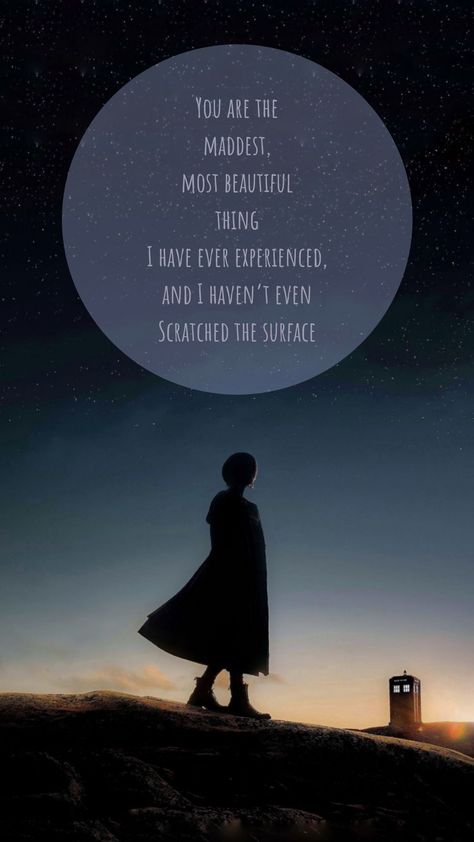 Thirteenth Doctor Quote from “It Takes You Away” Doctor Who Dr Who Love Quotes, Thirteenth Doctor Wallpaper, Doctor Who Quotes Inspirational, Doctor Who Love Quotes, Dr Who Quotes, Doctor Who Meme, Matt Smith Doctor, Doctor Who Wallpaper, Matt Smith Doctor Who