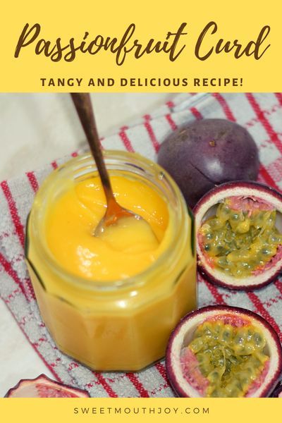 Passionfruit Curd, Gluten Free Cupcakes Vanilla, Condiments Recipes, Passionfruit Recipes, Lemon Curd Recipe, Homemade Recipes Dessert, Custard Desserts, Curd Recipe, Tart Baking