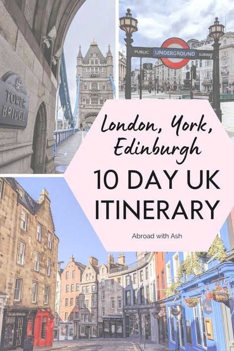 England Scotland Itinerary, Uk Itinerary, Scotland Itinerary, Visit York, London Itinerary, York England, Day Trips From London, Bustling City, Edinburgh Castle