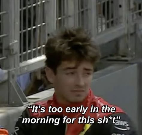 Funny Charles Leclerc Pics, Formula One Funny, Formula 1 Meme Funny, Funny F1 Quotes, F1 Quotes Funny, Funny F1 Pics, F1 Meme Funny, Ferrari Memes, F1 Drivers Funny