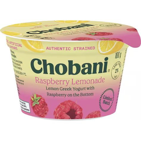 Buy Chobani Greek Yogurt Raspberry Lemonade online at countdown.co.nz Lemon Greek Yogurt, Chobani Greek Yogurt, Milk Nutrition, Raspberry Lemonade, Lemon Raspberry, Online Supermarket, Online Grocery Shopping, Nutrition Information, Cafe Food