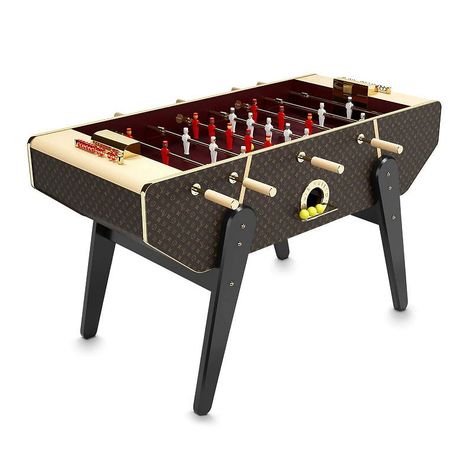 Louis Vuitton Home, Canvas Table, Football Table, Browns Game, Foosball Tables, Table Football, Art Live, Foosball Table, Foosball