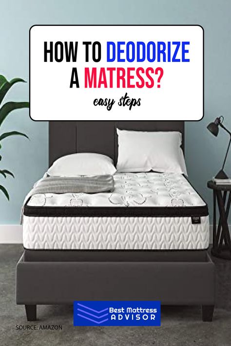 How to Deodorize a Mattress Essential Oils Spray, Enzyme Cleaner, Essential Oil Spray, A Fresh Start, Best Mattress, Fresh Start, Comfort Zone, 5 Ways, Easy Step