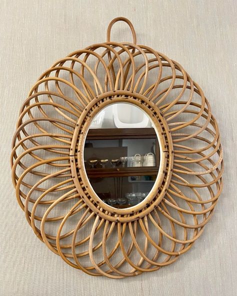 “Reflect natural beauty with our handcrafted rattan mirror. 🌿✨ #homedecor #artisanalmirrors #RattanDesign Mirrors Ideas, Artisanal Design, Rattan Mirror, Mirror Frame, Shop Wall, Wall Mirrors, Small Home, Handmade Home Decor, Mirror Frames