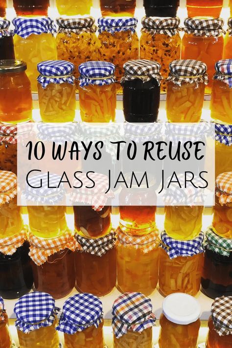 Reuse Jars Ideas, Jelly Jars Ideas, Jam Jars Ideas, Jelly Jar Crafts, Reusing Glass Jars, Reuse Glass Jars, Jam Jar Crafts, Taco Spice Blend, Small Jam Jars