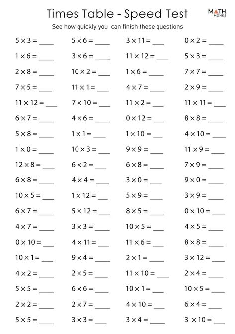 Times Tables Worksheets - Math Monks 37D Time Table Worksheets, Maths Addition Worksheets, Addition Of Integers, Addition Worksheets Kindergarten, Regrouping Addition, Decimals Addition, Times Tables Worksheets, Integers Worksheet, Math Worksheets For Kids