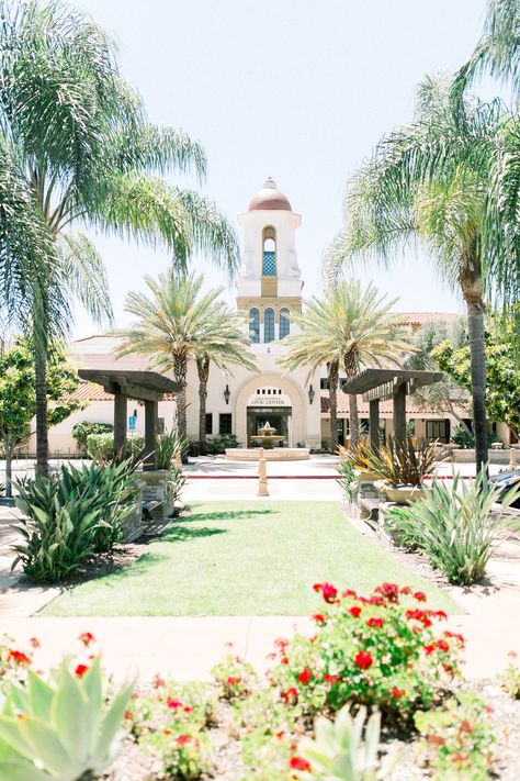 Laguna Hills Civic Center Wedding, Courthouse Marriage, Laguna Hills California, City Hall Wedding Dress, Cute Engagement Photos, Hill City, California Wedding Photography, California City, Wedding Court