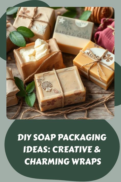 Homemade Soap Packaging Ideas Gifts, Diy Soap Wrapping Ideas, How To Wrap Homemade Soap, How To Wrap Soap, Diy Soap Packaging Ideas, Soap Wrapping Ideas, Handmade Soap Packaging Ideas, Soap Packaging Ideas, Bar Soap Packaging