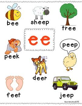 Long Ee Sound Worksheet, Ee Sound, Ar Words, Ee Words, English Games For Kids, English Poems For Kids, Kindergarten Homework, Teach English To Kids, Phonics Blends