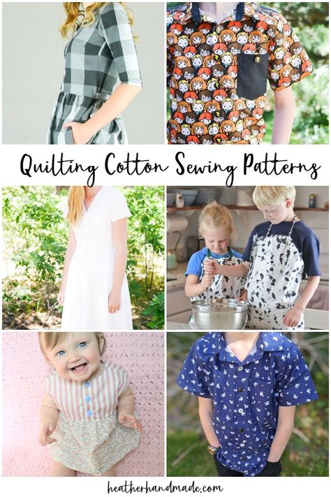 What To Sew With Cotton Fabric, Sewing With Woven Fabric, Sewing Clothes With Quilting Cotton, Sewing Patterns For Handwoven Fabric, Quilting Cotton Clothes, Sewing Jersey Knit Fabric Patterns, Tips For Sewing Knit Fabric, Preparing Fabric For Quilting, Sew Tutorials