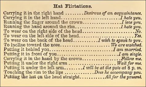 Victorian Rules for Hat Flirtations Mystery Of Love, Victorian Windows, Etiquette And Manners, Writing Help, Writing Inspiration, Victorian Era, Creative Writing, Writing Tips, Love Letters