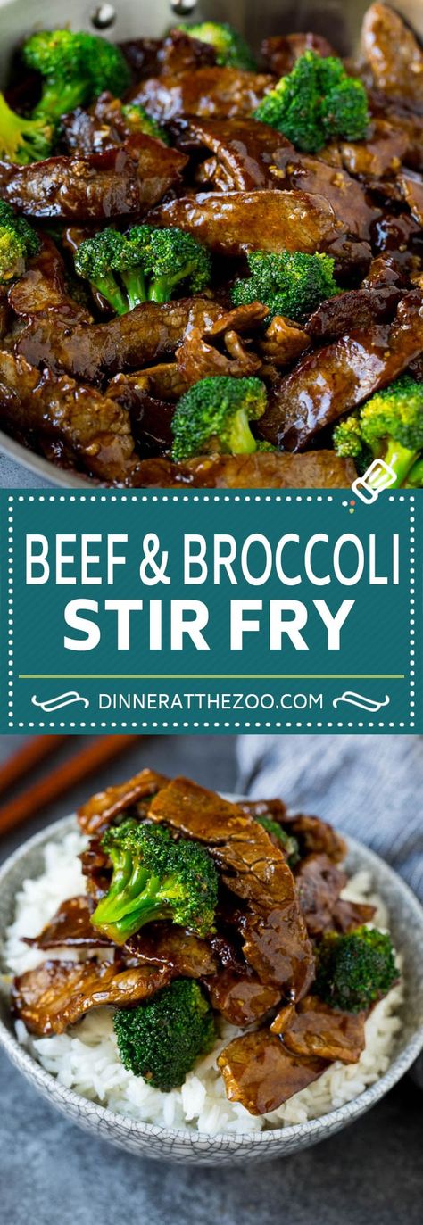 Beef and Broccoli Stir Fry Recipe #beef #broccoli #stirfry #healthy #dinner #dinneratthezoo Broccoli Sauce, Easy Beef And Broccoli, Beef Stir Fry Recipes, Healthy Asian, Beef Broccoli, School Recipes, Beef And Broccoli, Broccoli Stir Fry, Fry Recipes