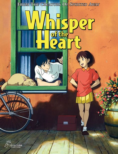 Studio Ghibli Films, Art Studio Ghibli, Whisper Of The Heart, 9 Film, Personajes Studio Ghibli, The Cat Returns, Ghibli Artwork, Film Anime, Studio Ghibli Movies