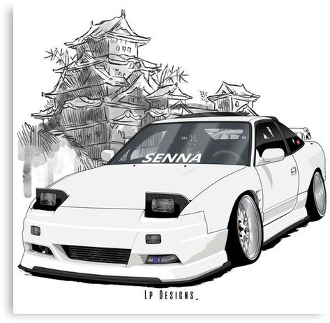 S13 Silvia Drawing, Nissan 180sx Drawing, Nissan 240sx Drawing, 180sx Drawing, S14 Drawing, 240sx Drawing, Nissan 180sx Wallpaper, 180sx Wallpaper, Gtr Drawing