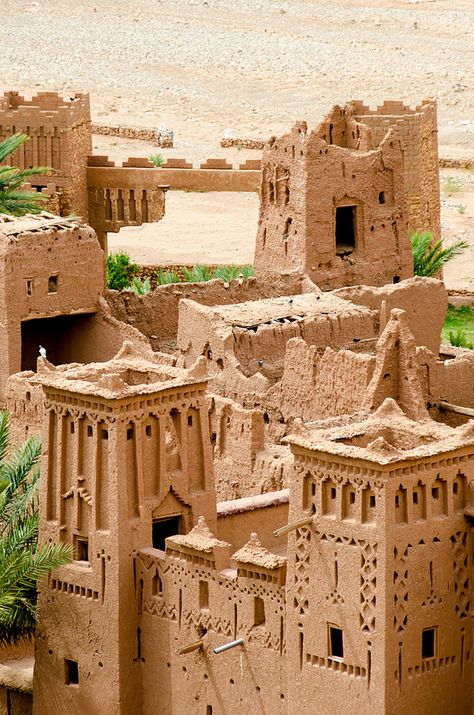 Fortified City, Africa Destinations, Vernacular Architecture, Morocco Travel, Ancient Architecture, Islamic Architecture, Futuristic Architecture, North Africa, Marrakech